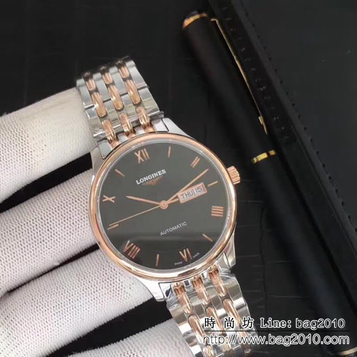 LONGINES浪琴 全自動機械 男士腕表 WSS0899
